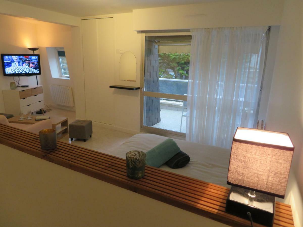 Le Studio "La Plage" 3 Etoiles Face A La Mer Bénodet Exterior foto
